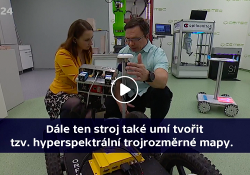 Researchers from CEITEC BUT tested robot Orpheus