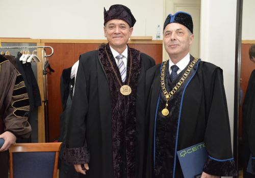 Sebastian Díaz de La Torre Was Awarded the Honorary Doctorate. Thanks to Cooperation with CEITEC BUT