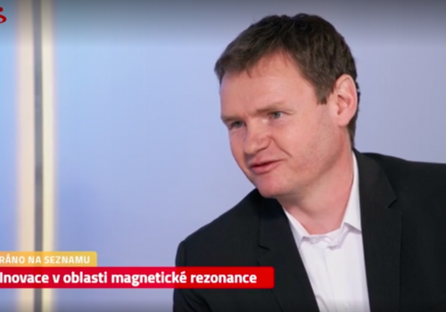 Petr Neugebauer v pořadu Ráno na Seznamu o inovaci v oblasti magnetické rezonance