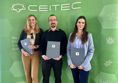 Students from CEITEC received the BUT 2021 Rector's Award