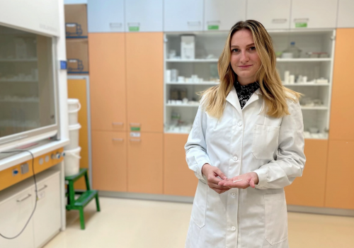 Student Michaela Vojníková selected to participate in EU TalentOn. A new competition announced by the European Commission brings together young researchers from all over Europe